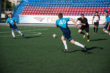 Image showing Soccer game