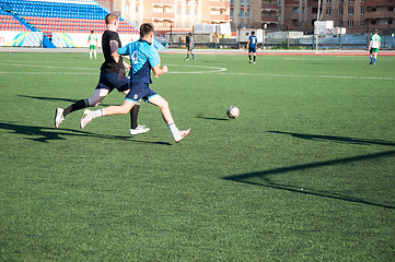 Image showing Soccer game