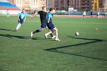 Image showing Soccer game