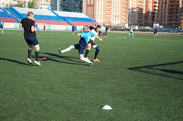 Image showing Soccer game