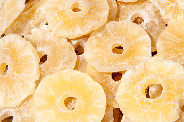 Image showing Dried pineapple