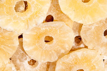 Image showing Dried pineapple