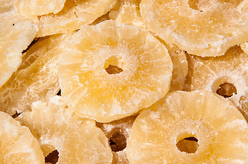 Image showing Dried pineapple