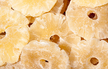 Image showing Dried pineapple