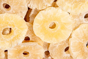 Image showing Dried pineapple