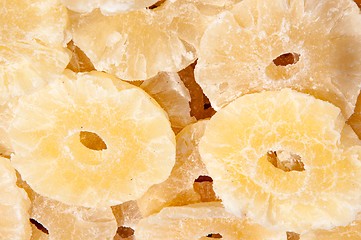 Image showing Dried pineapple