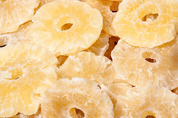 Image showing Dried pineapple