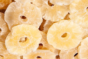 Image showing Dried pineapple