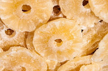 Image showing Dried pineapple