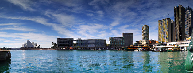 Image showing Circular Quay Sydney Panorama