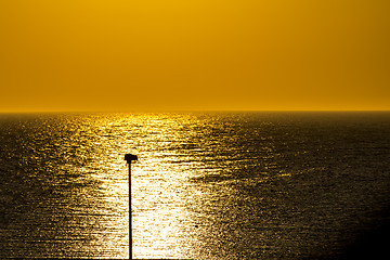 Image showing Dusk over the Baltic Sea