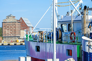 Image showing Fishing port of Kolobrzeg, Poland