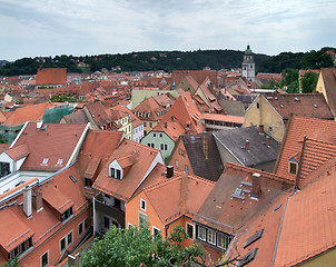 Image showing Meissen roof scenery