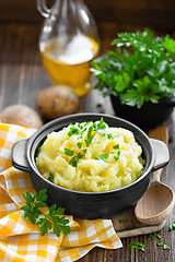 Image showing Mashed potato