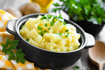 Image showing Mashed potato