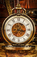 Image showing Vintage pocket watch