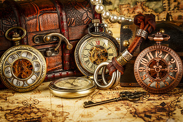 Image showing Vintage pocket watch