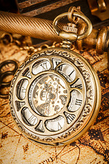 Image showing Vintage pocket watch