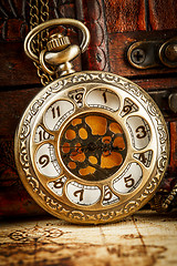 Image showing Vintage pocket watch