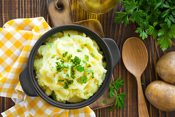 Image showing Mashed potato