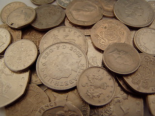 Image showing british silver