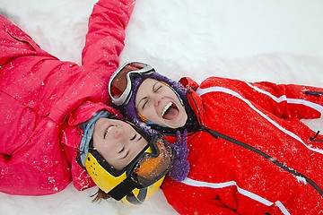 Image showing Skiers