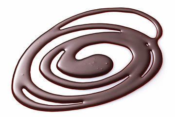 Image showing sweet chocolate sauce