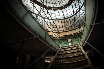 Image showing Abandoned industrial interior