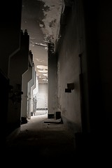 Image showing Dark and abandoned place