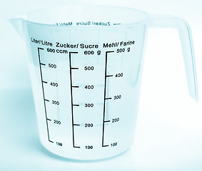 Image showing Measuring cup