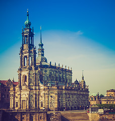 Image showing Dresden Hofkirche