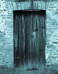 Image showing Old door