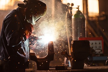 Image showing Industrial Worker at the factory