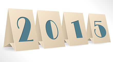 Image showing 2015 on separate billboards