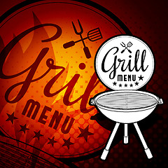 Image showing Barbecue grill