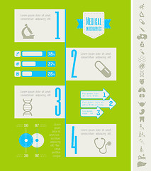 Image showing Medical Infographic Template.