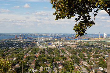 Image showing Panorama view of Hamilton, Canada.