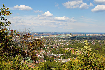 Image showing Panorama view of Hamilton, Canada.