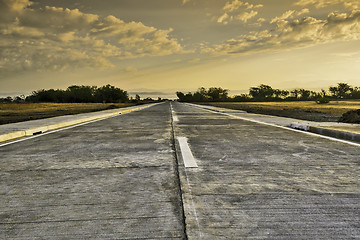 Image showing New Concrete Road