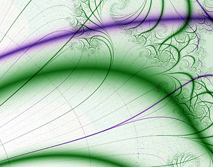 Image showing Green curves