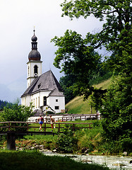 Image showing Church in Ramsau