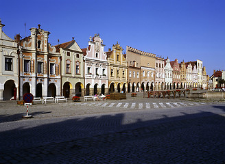 Image showing Square in Telc