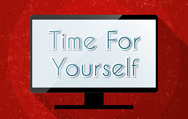 Image showing Time for yourself