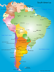 Image showing South America