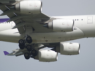 Image showing Detail of airplane