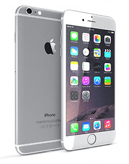 Image showing Silver iPhone 6