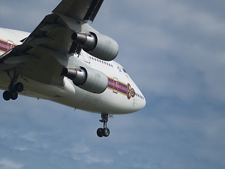 Image showing Thai Airways Jumbo