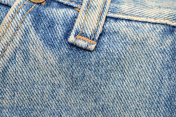 Image showing Jeans texture background