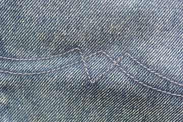 Image showing Jeans texture background