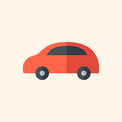 Image showing Car Flat Icon